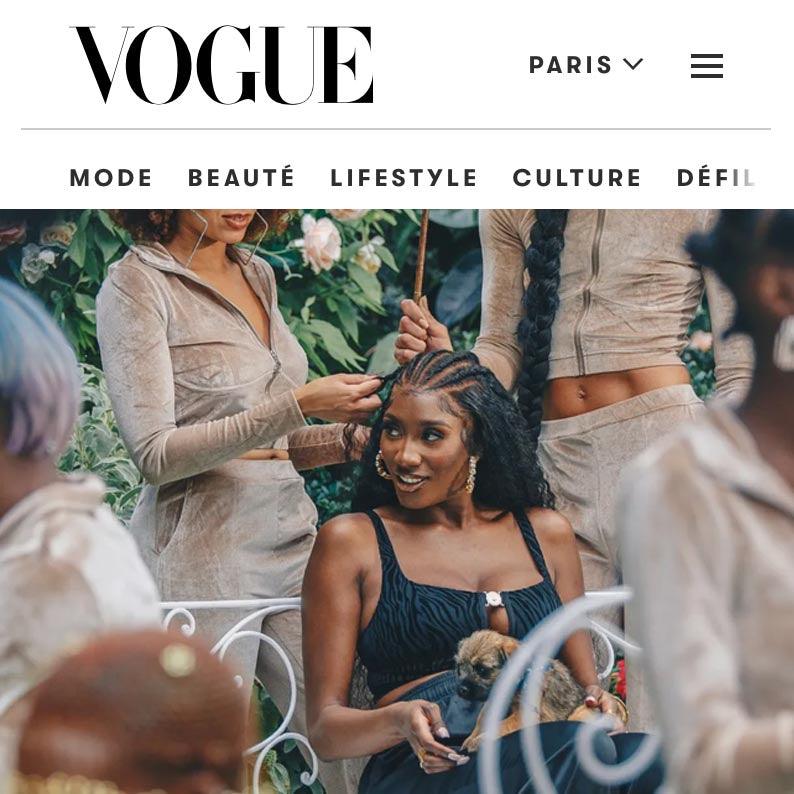 VOGUE FRANCE - AYA NAKAMURA