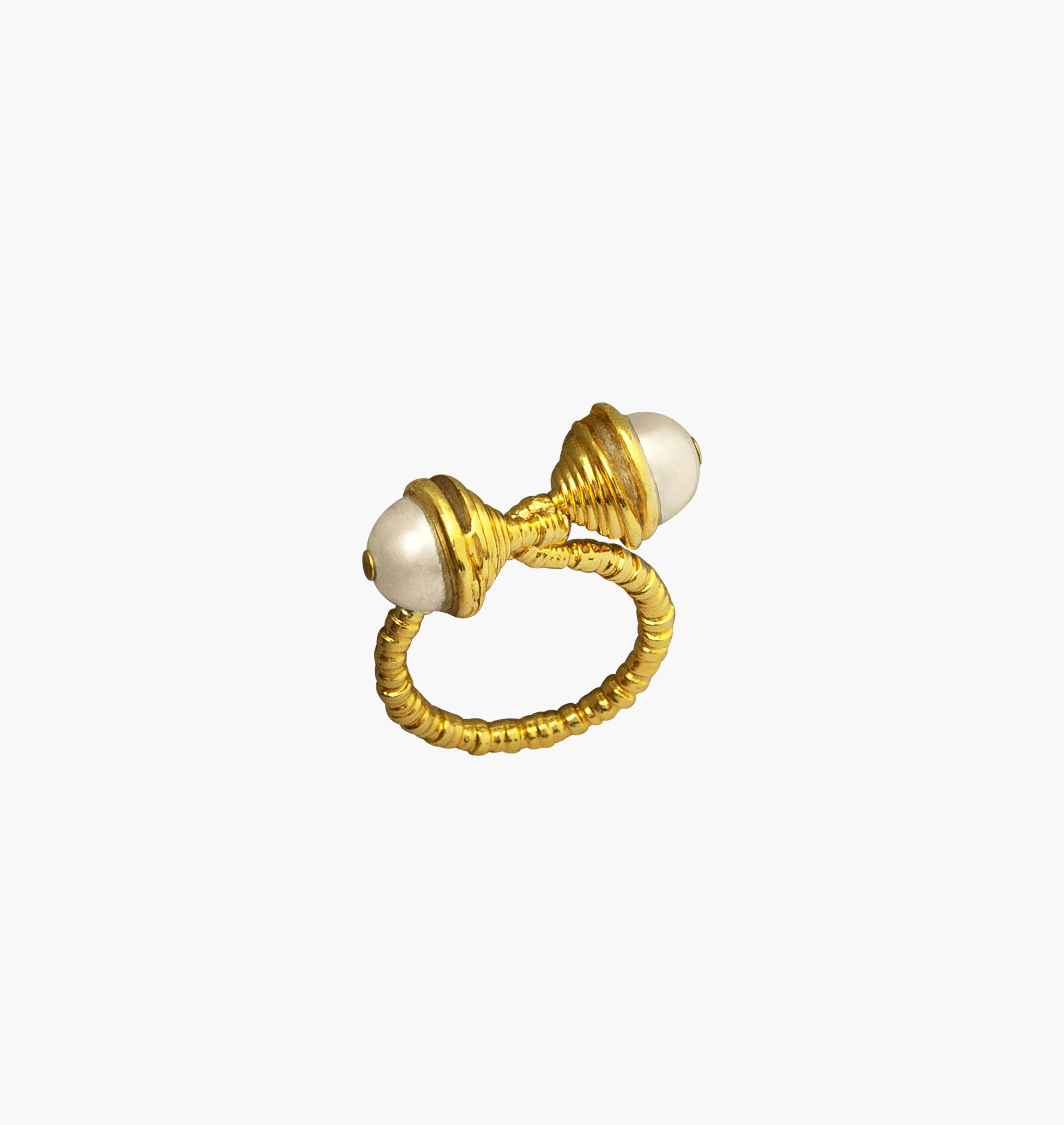 Ring LILLY Small Pearl Gold