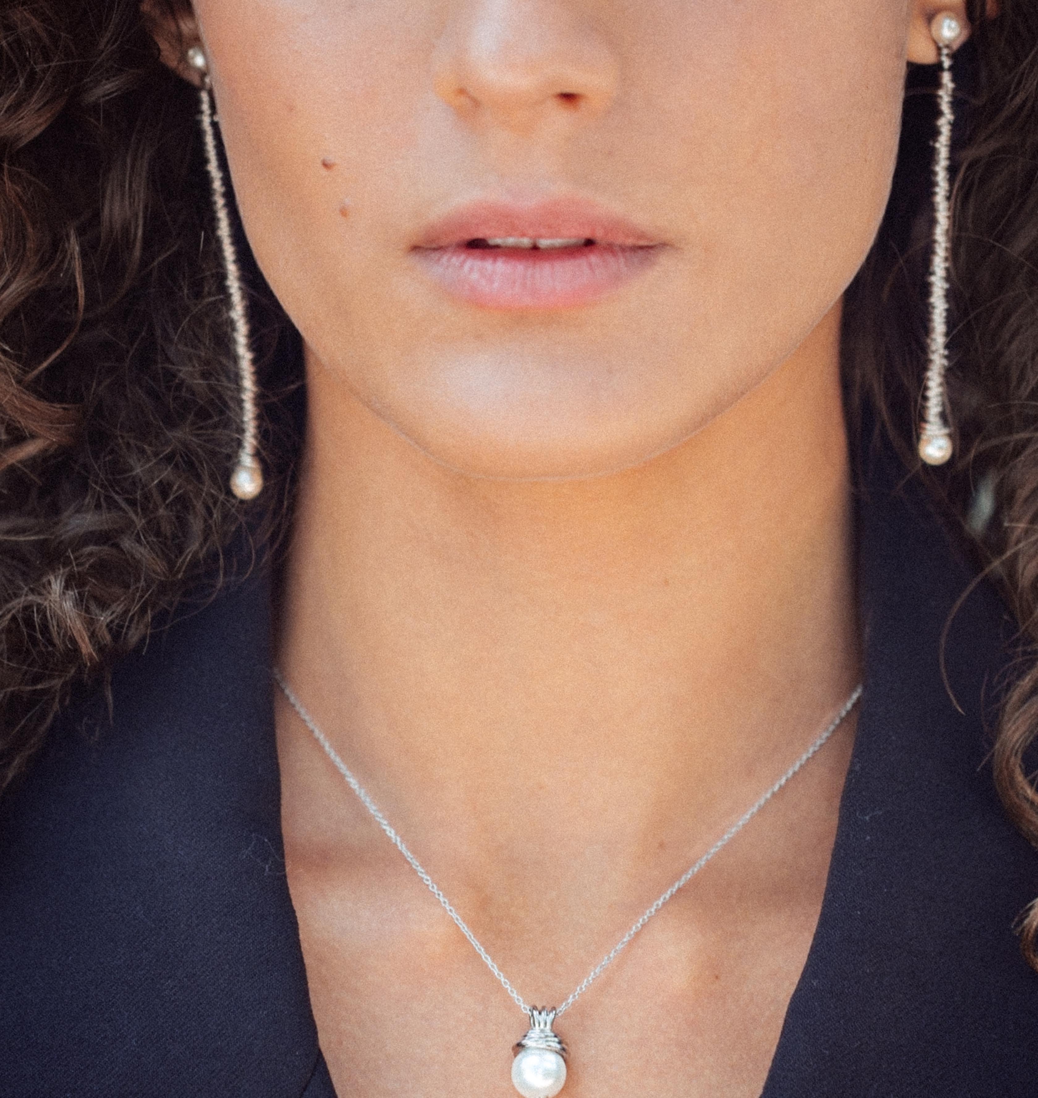 Necklace LILLY Small Pearl Pendent Gold