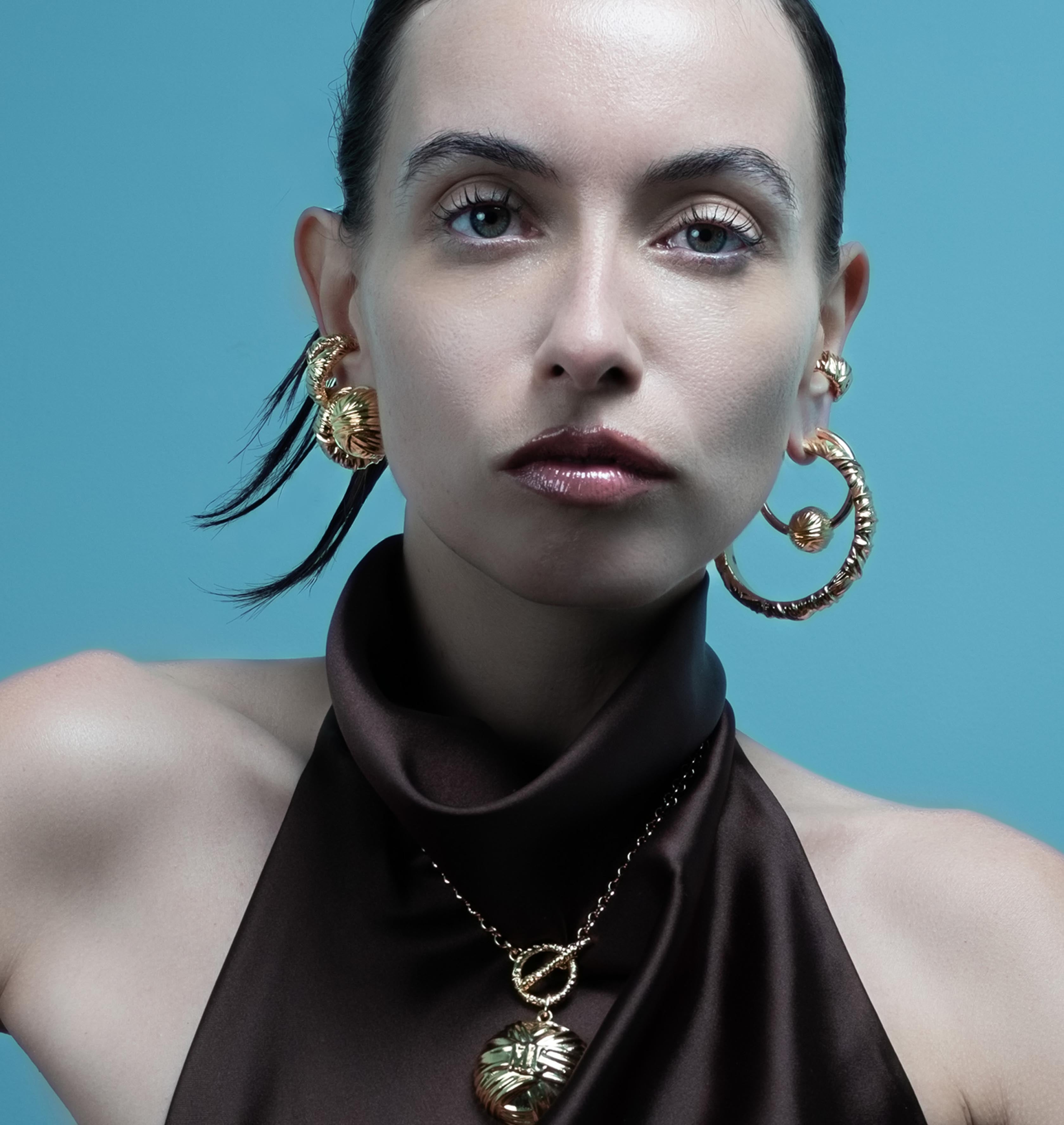 Earrings BUN TWYST Gold