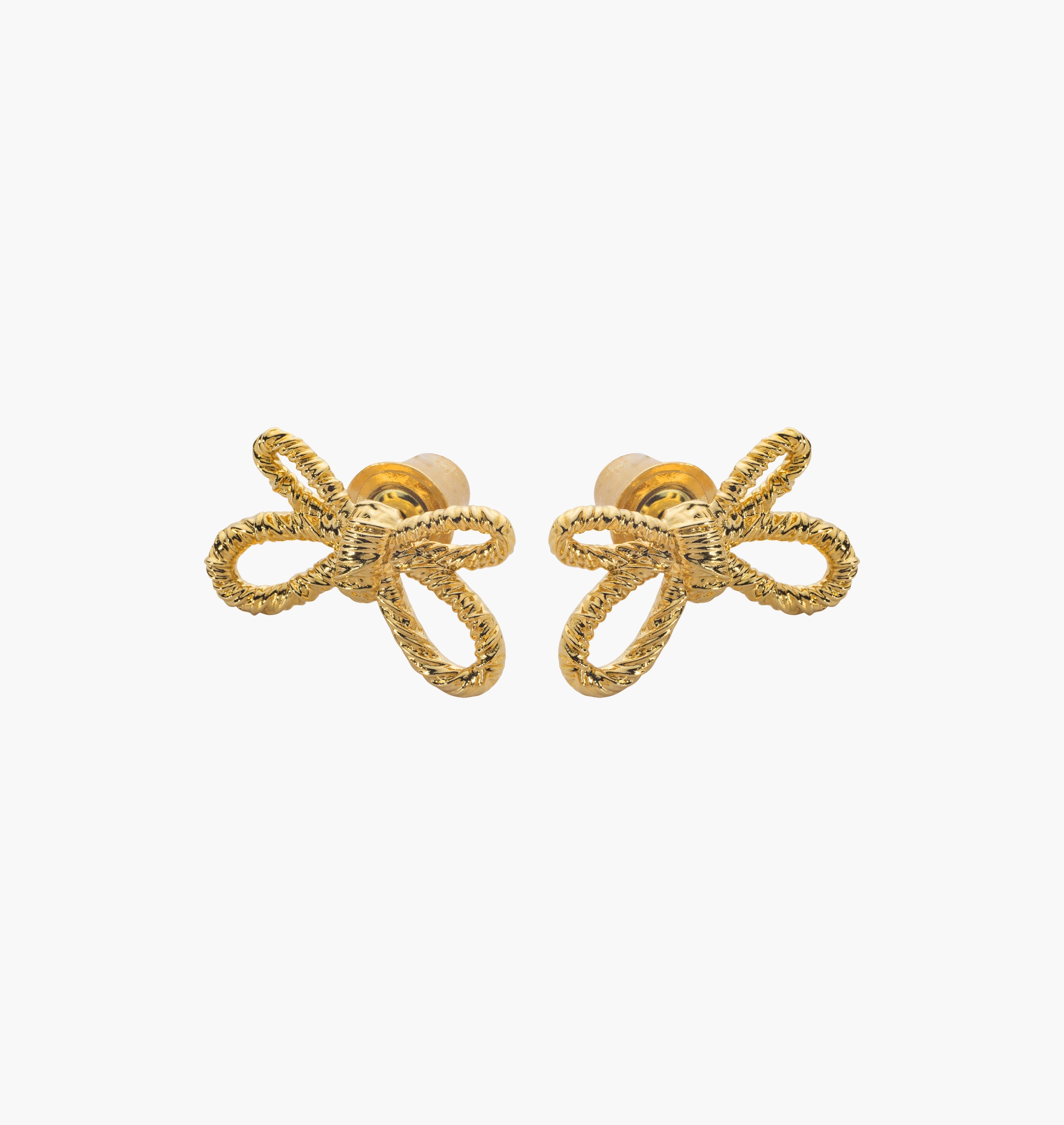 Earrings SMALL BOW TWYST Gold