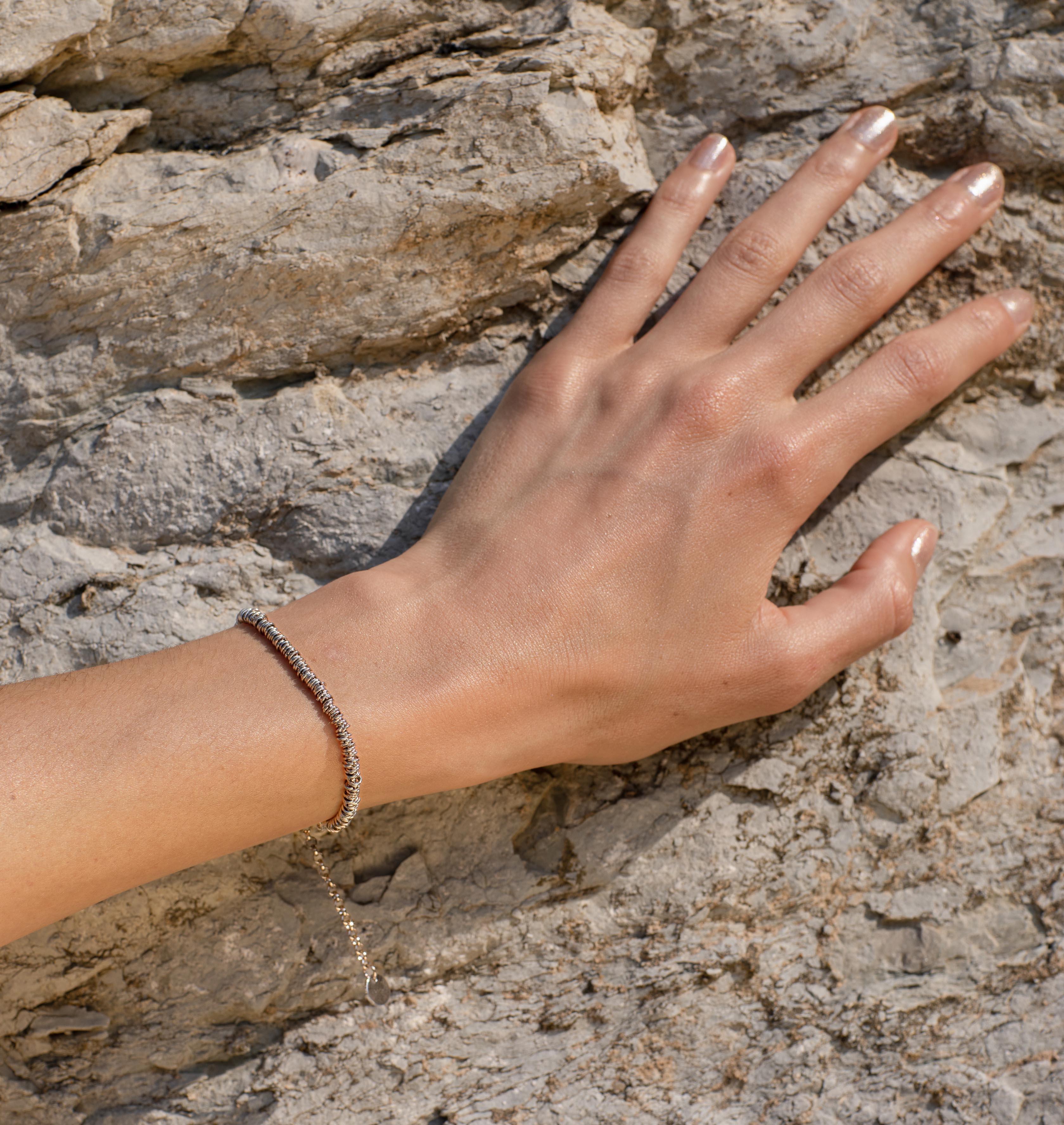 Bracelet LILLY Palladium - Moutton colleT Jewellery