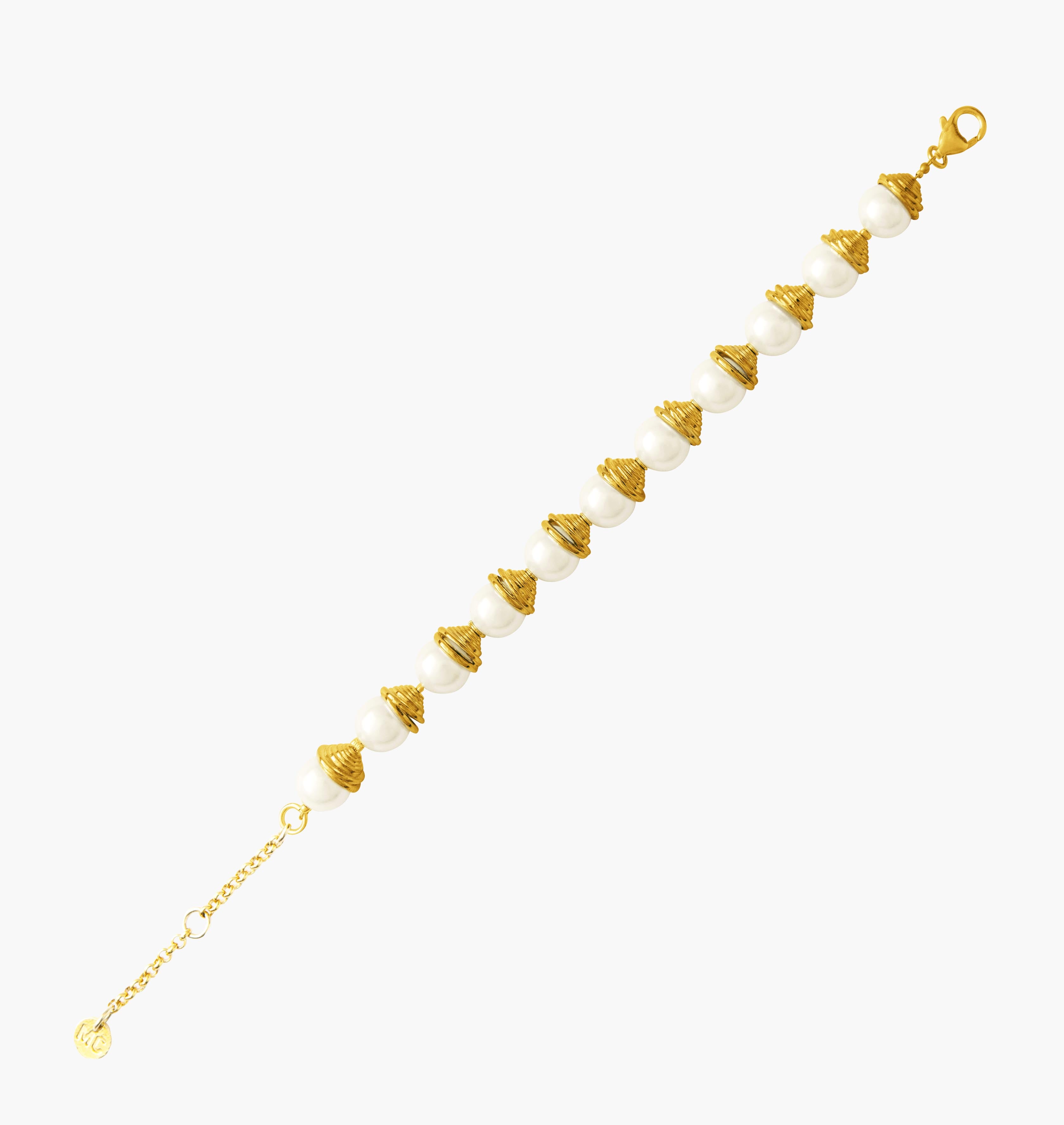 Bracelet LILLY Small Pearl Gold