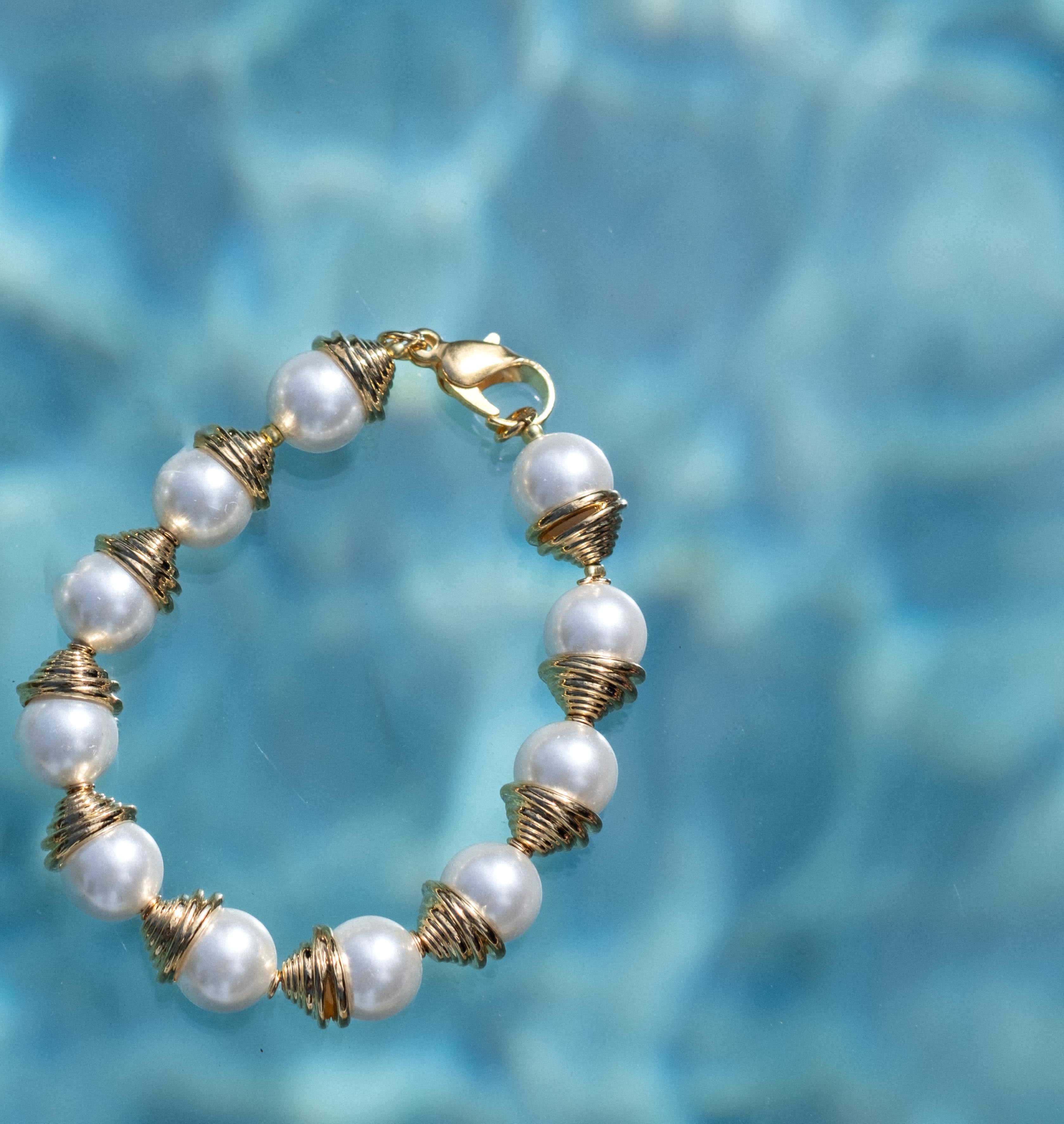 Bracelet LILLY Small Pearl Gold