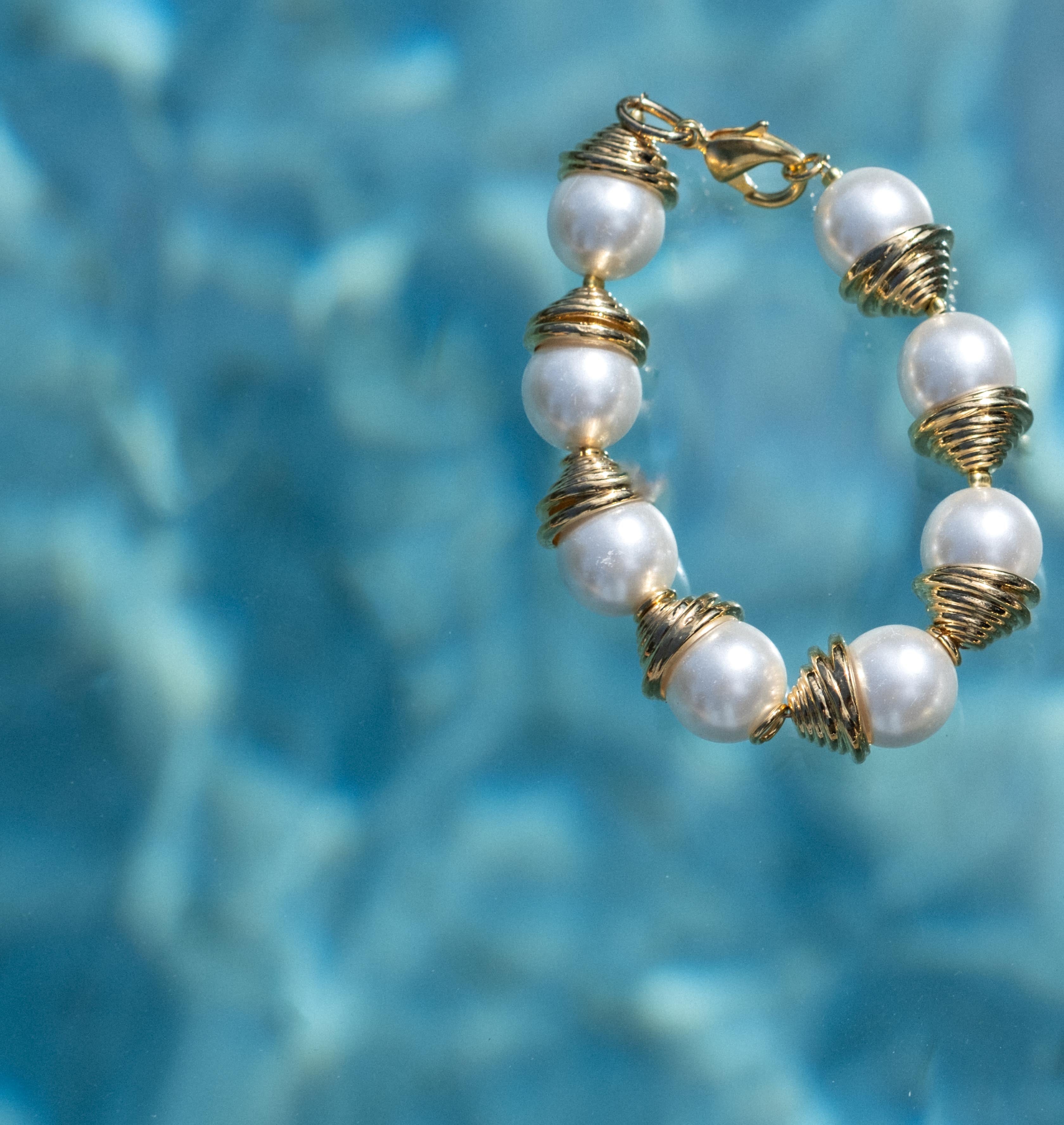 Bracelet LILLY Big Pearl Gold