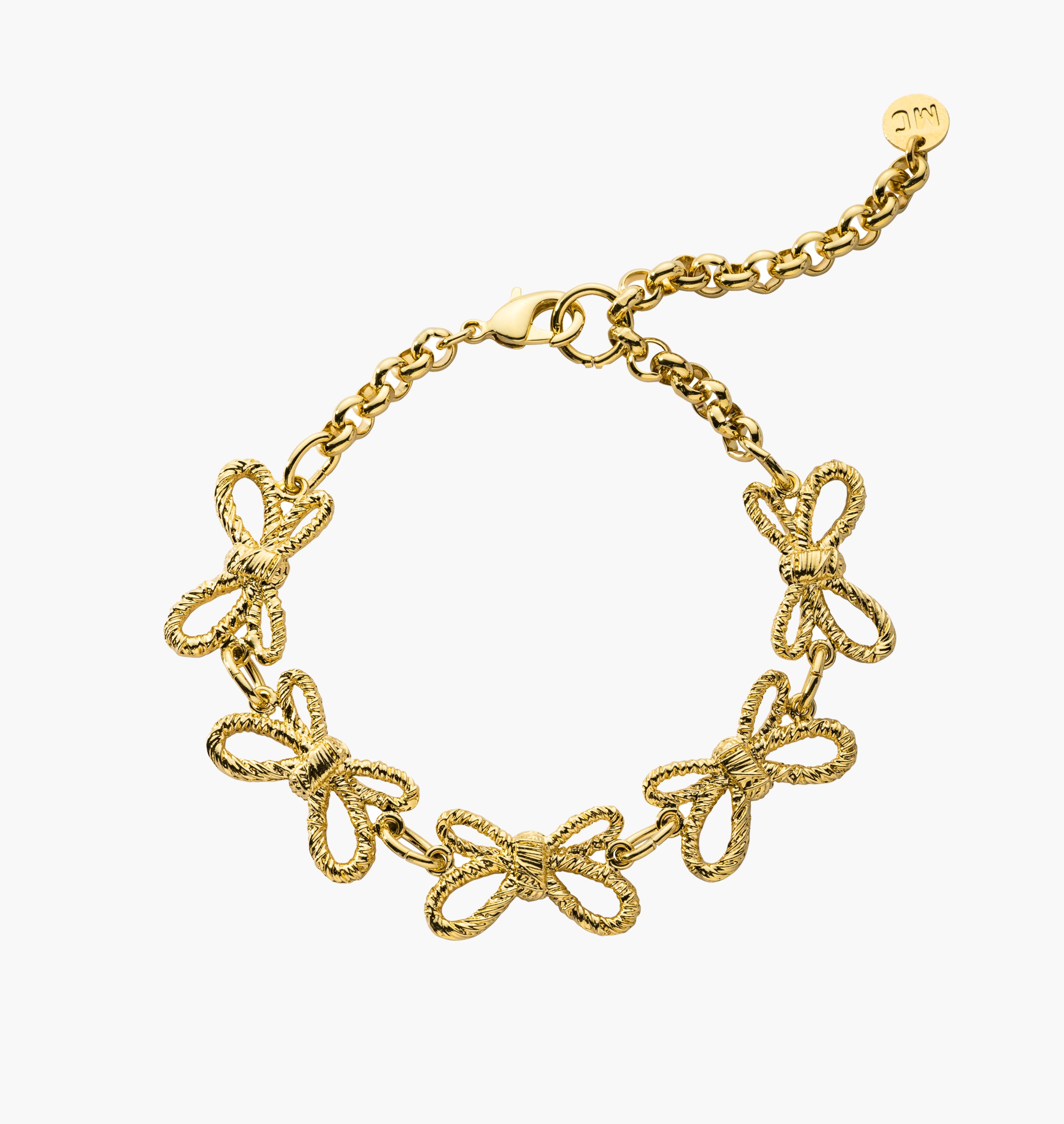 Bracelet ALL OVER SMALL BOW TWYST Gold