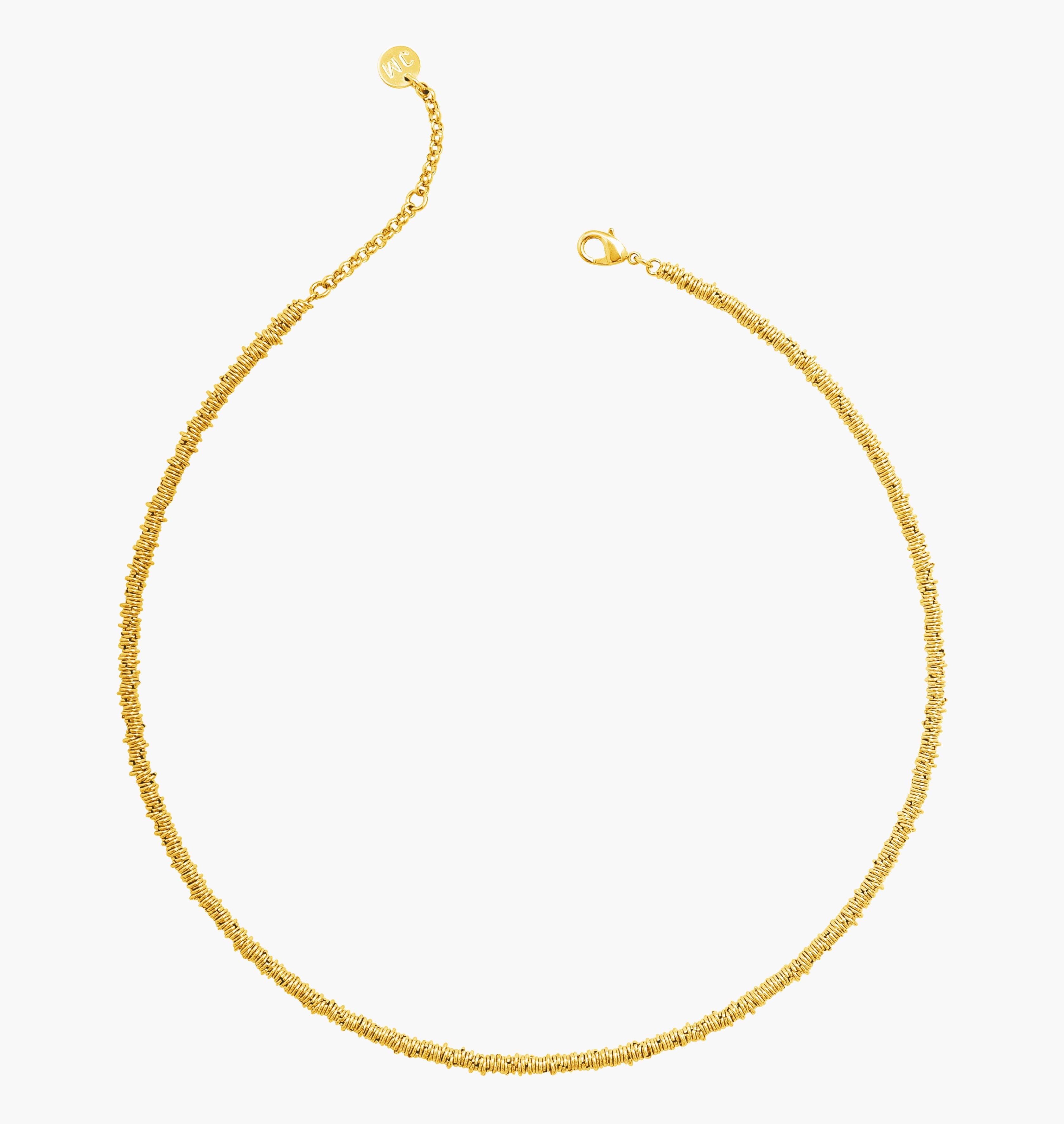 Necklace LILLY Gold - Moutton colleT Jewellery