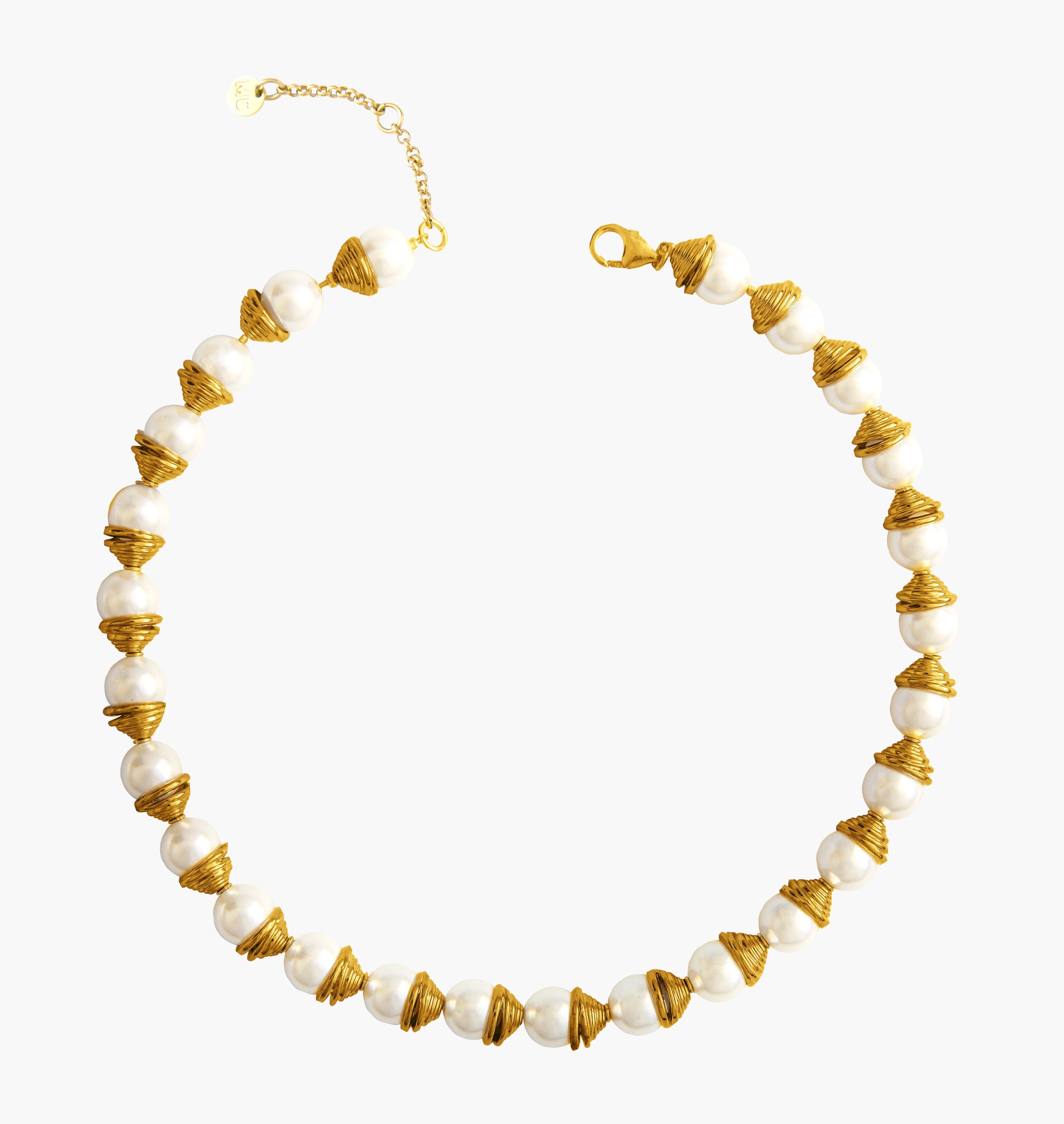 Necklace LILLY Small Pearl Gold