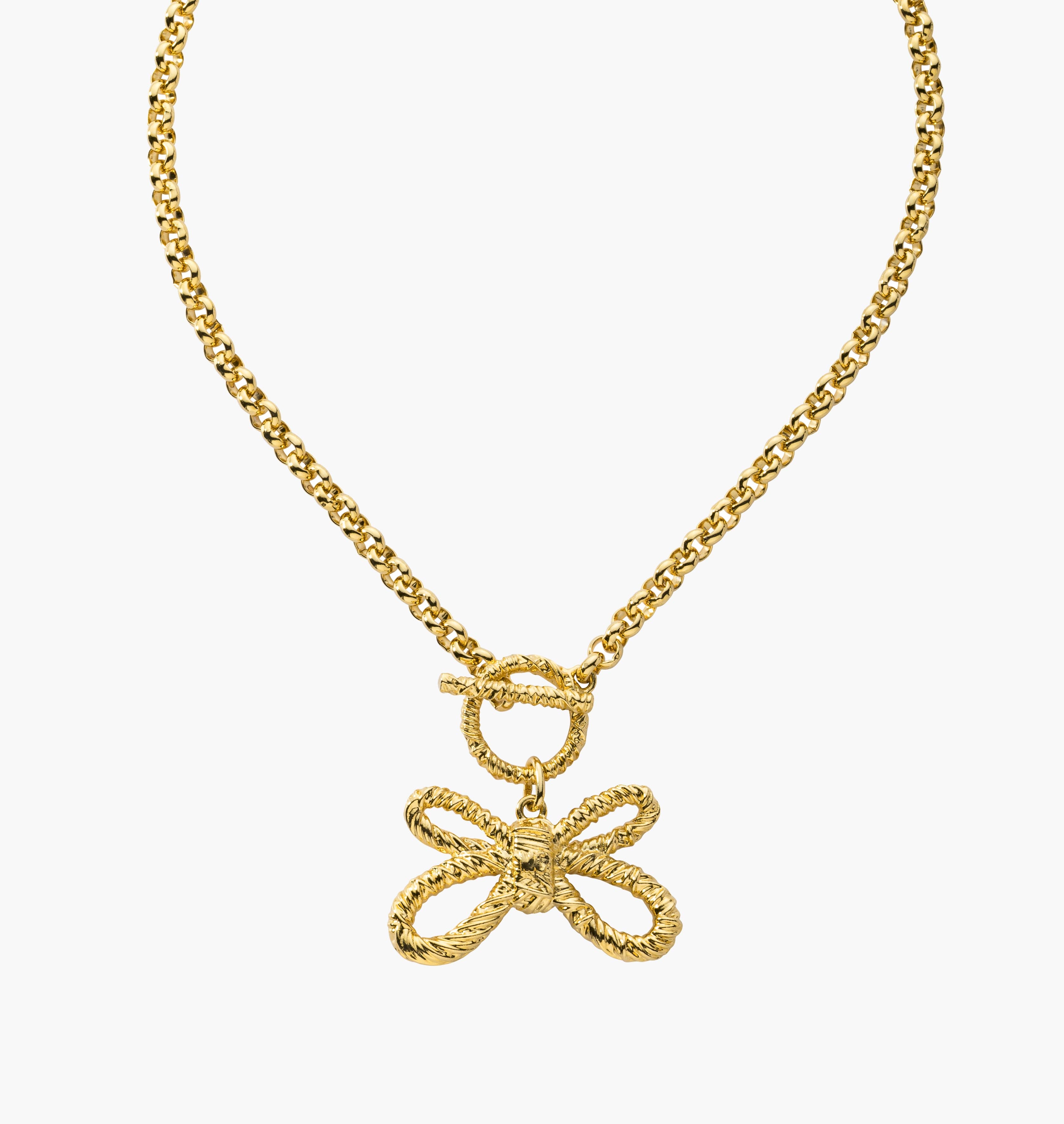 Necklace BOW TWYST Gold