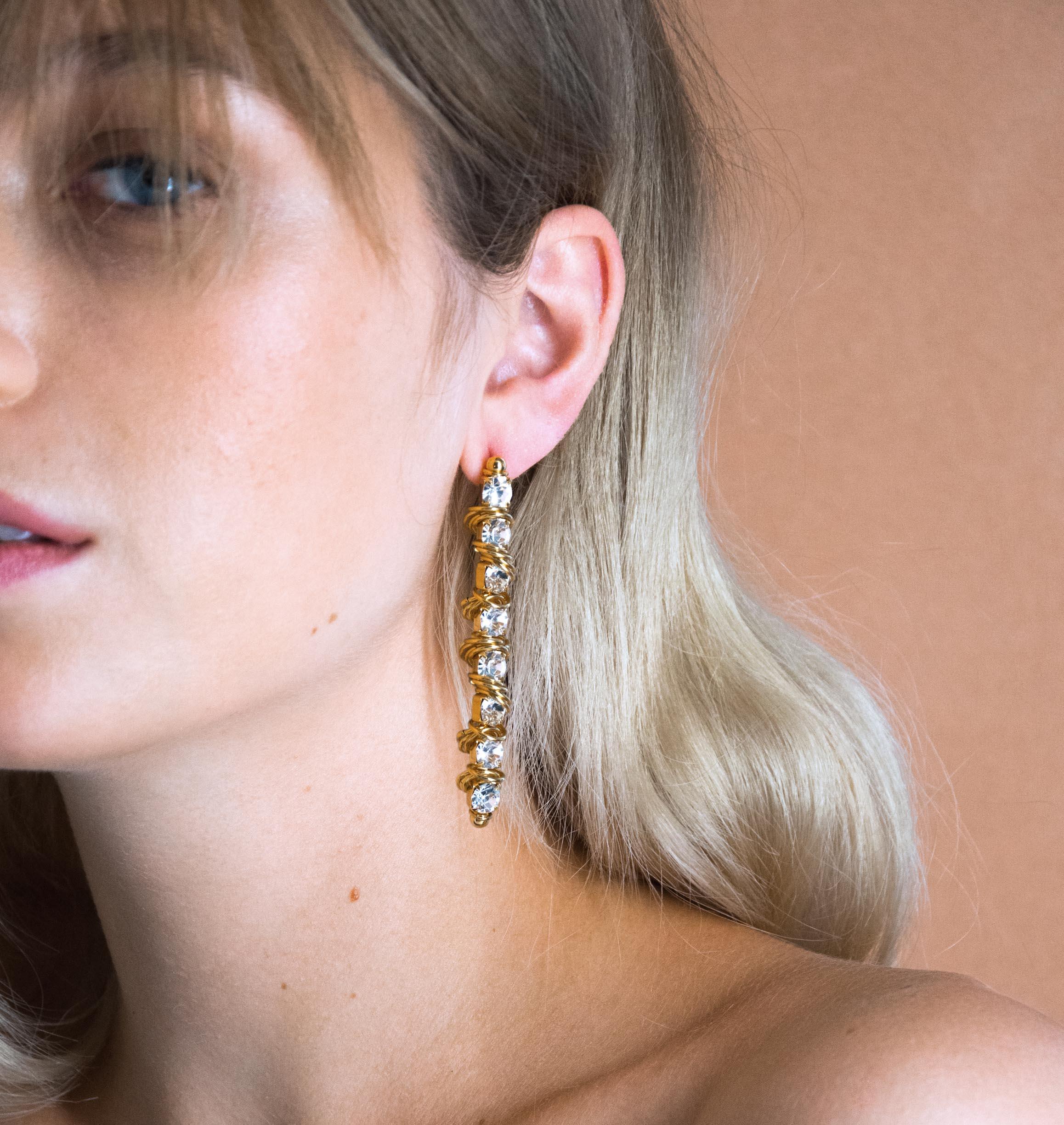 Earrings ALLSTARS Crystal - Moutton colleT Jewellery