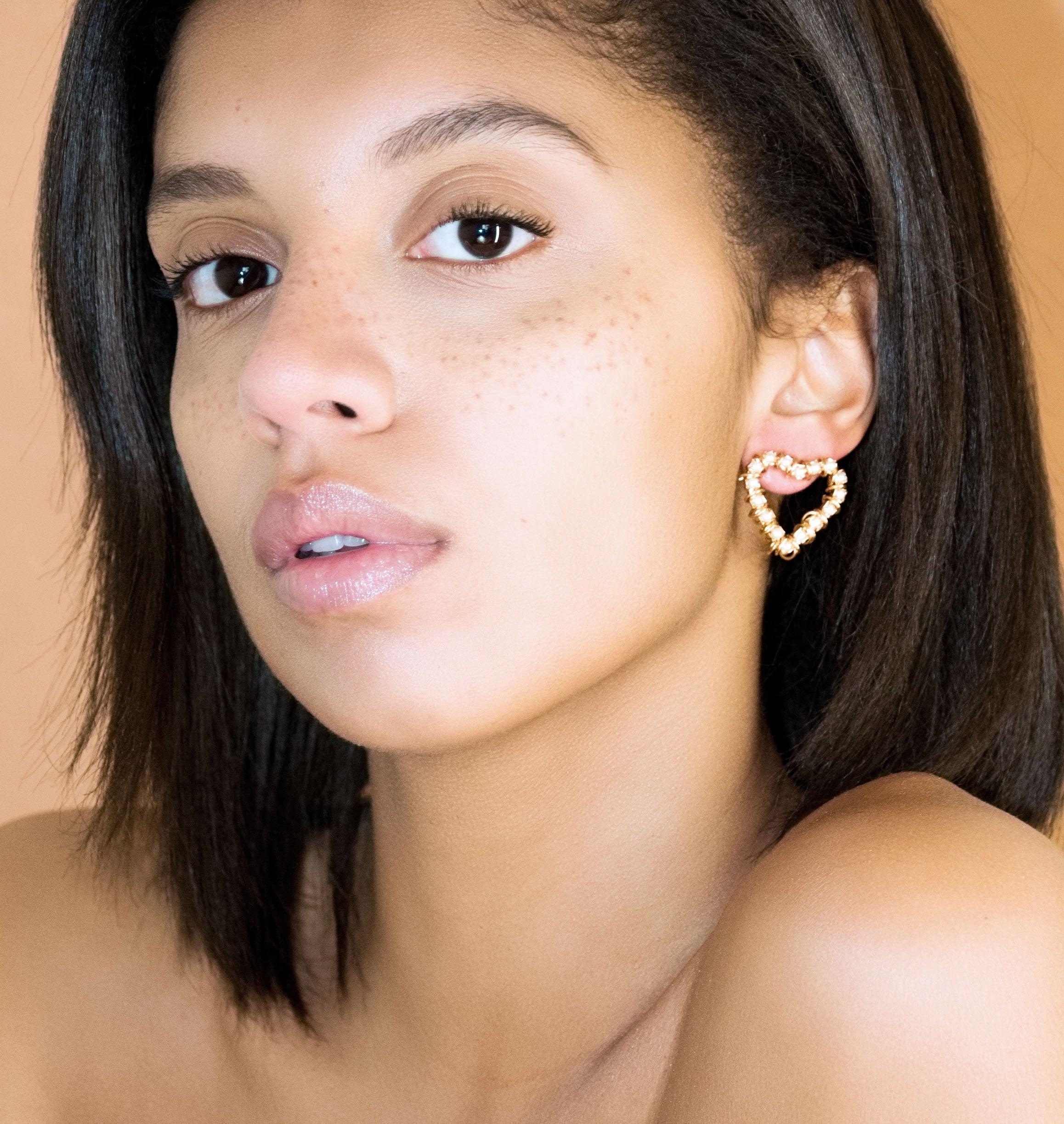 Earrings BISOUS Nacre - Moutton colleT Jewellery