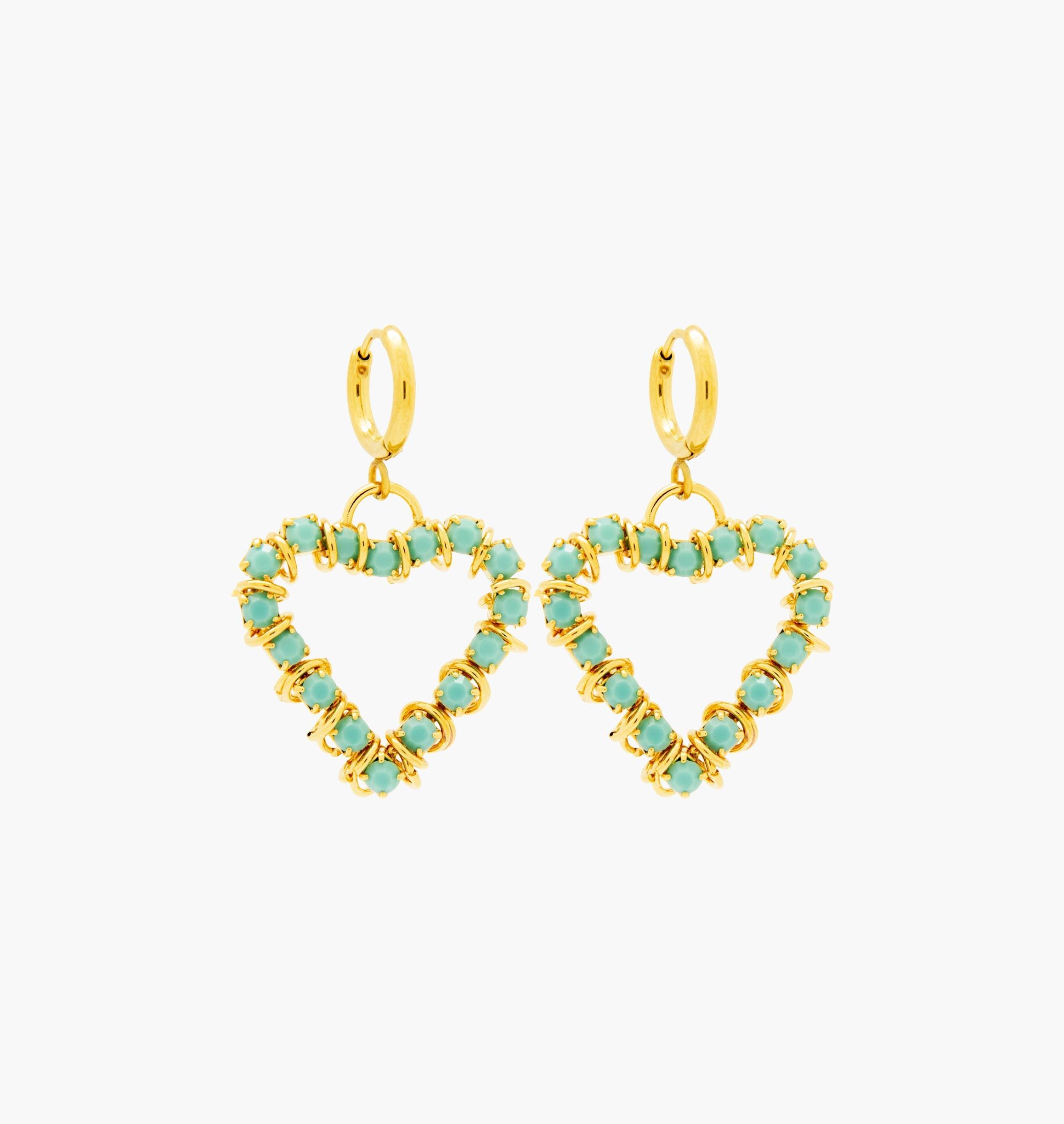 mouttoncollet moutton collet matthieu nicolas bijoux jewelry createurs mode fashion style tendance cristal crystals strass diamant diamond turquoise boheme chic tendance mode moderne qualite galeries lafayette 24S dior gucci or doré belgique france bracelet collier boucles d'oreille coeur