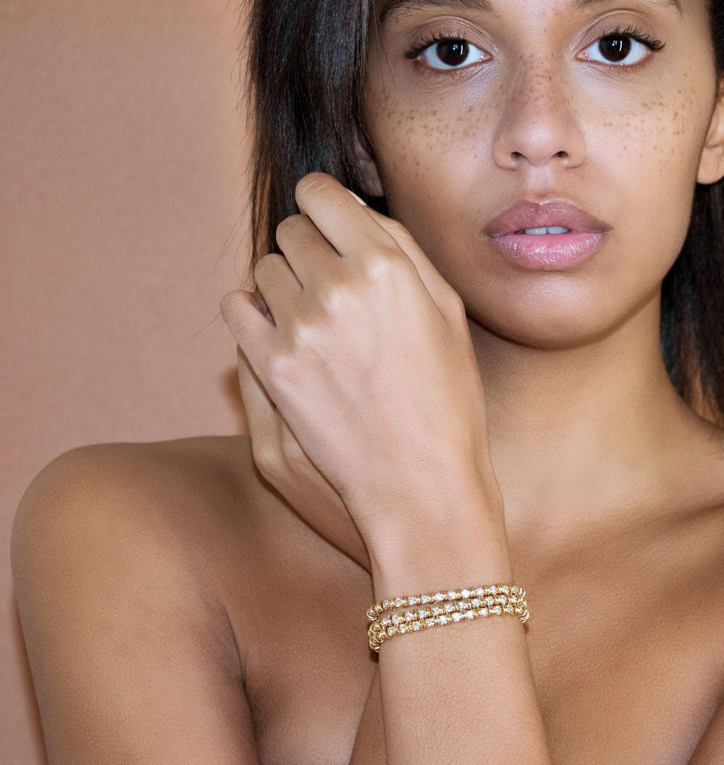 Bracelet LUCIOLE Crystal - Moutton colleT Jewellery