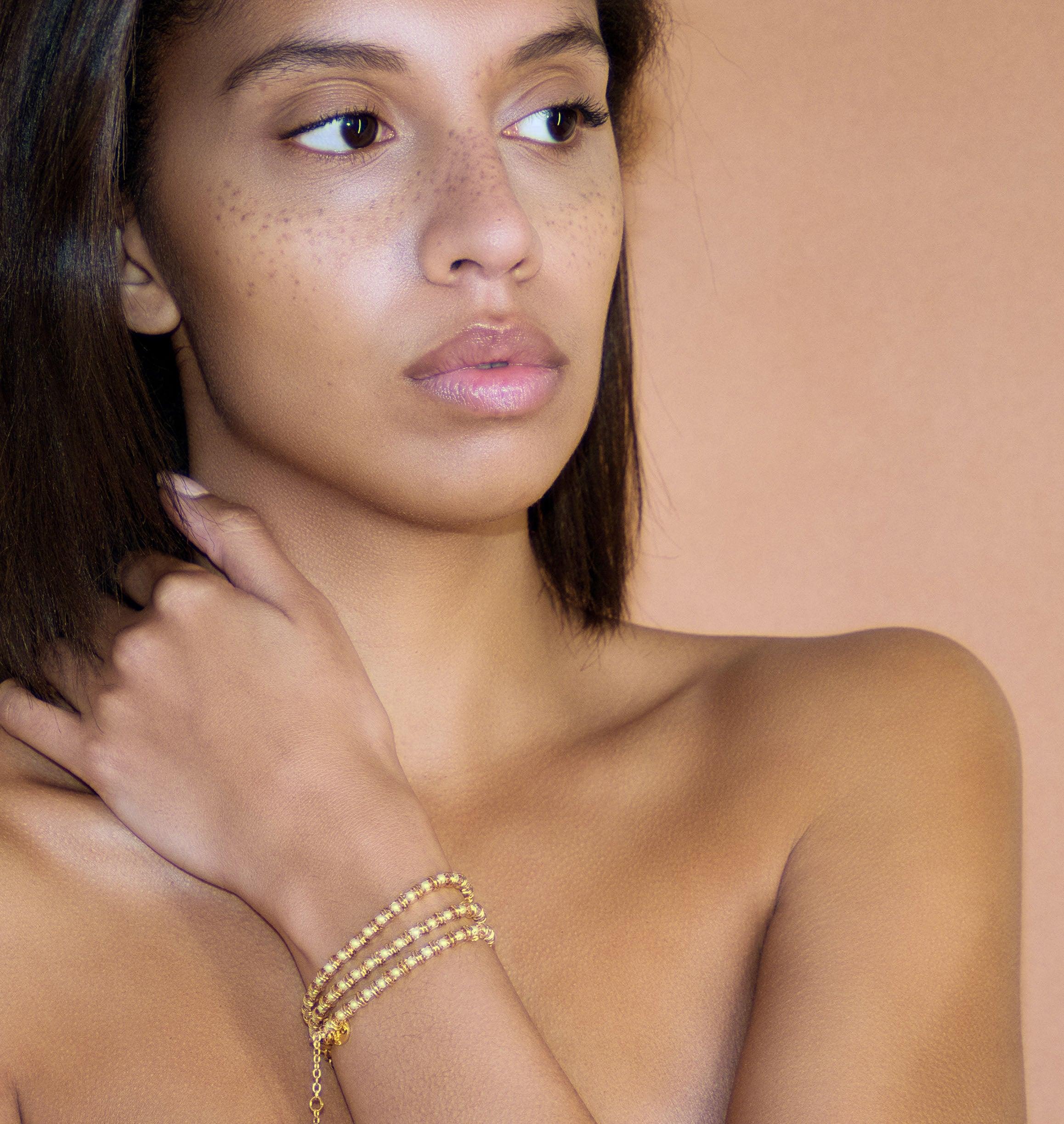 Bracelet LUCIOLE Nacre - Moutton colleT Jewellery