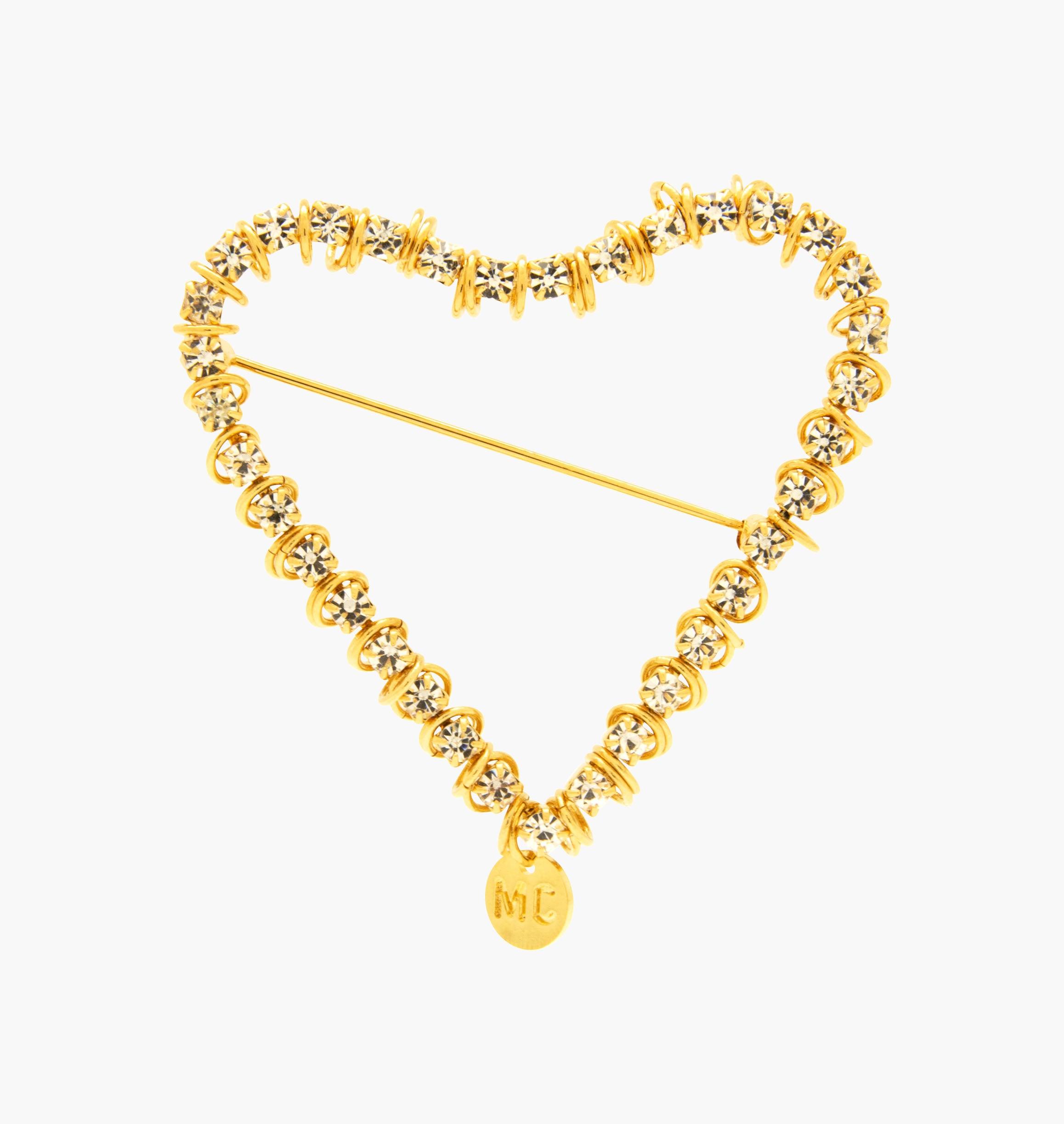 Brooch BIGBISOUS Crystal - shop.mouttoncollet.com, Moutton colleT, Nos broche BIGBISOUS sont réalisées en bronze dorées à l'or fin, serties de cristaux scintillants coloris diamant et de petits anneaux. Elles seront parfaites pour look moderne et étincelant, bijou de mariage, bijou de mariée, bijou femme, salon du mariage, bridal collection jewelry, grand coeur broche bijou,