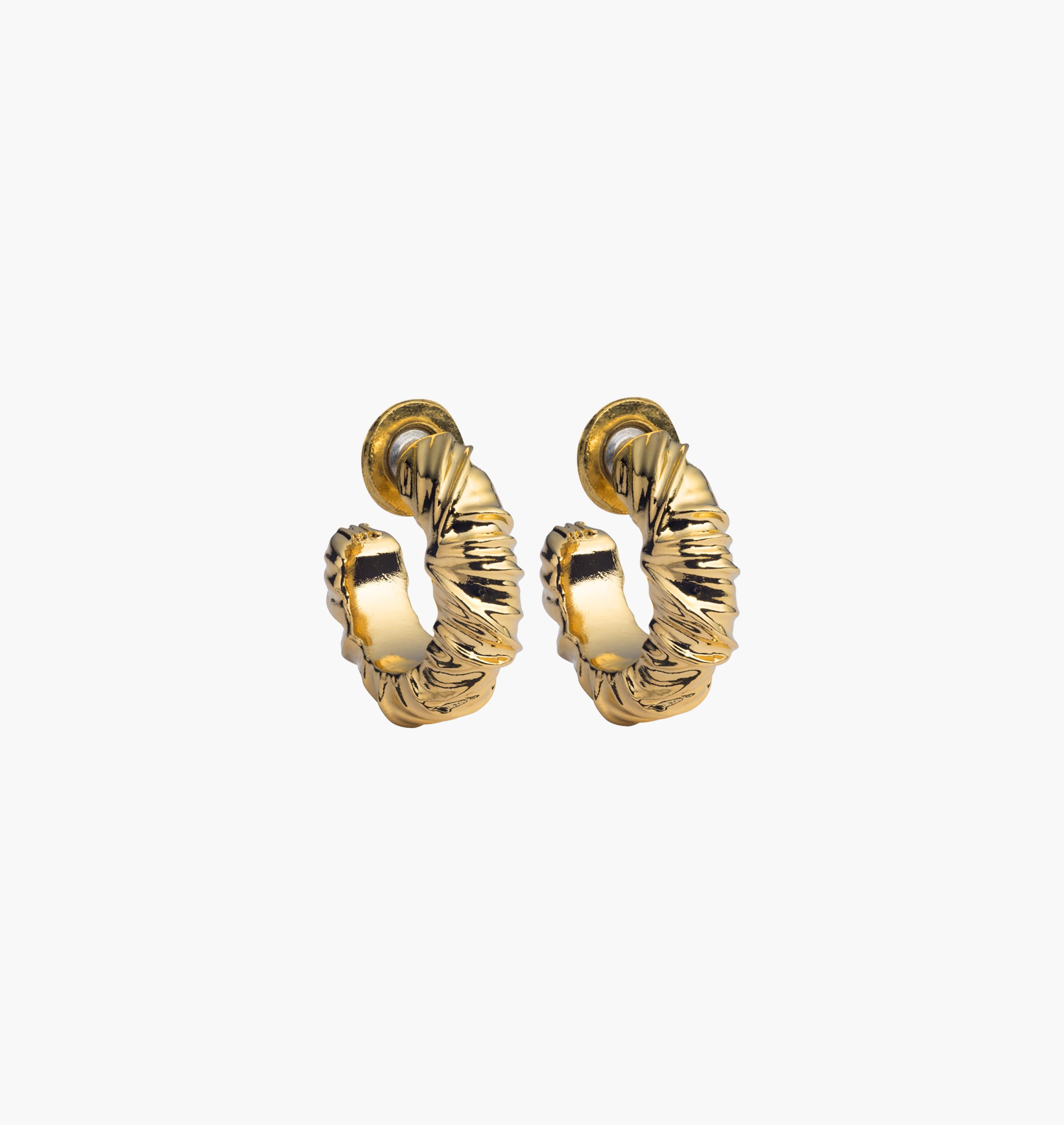 Earrings SMALL TWYST Gold