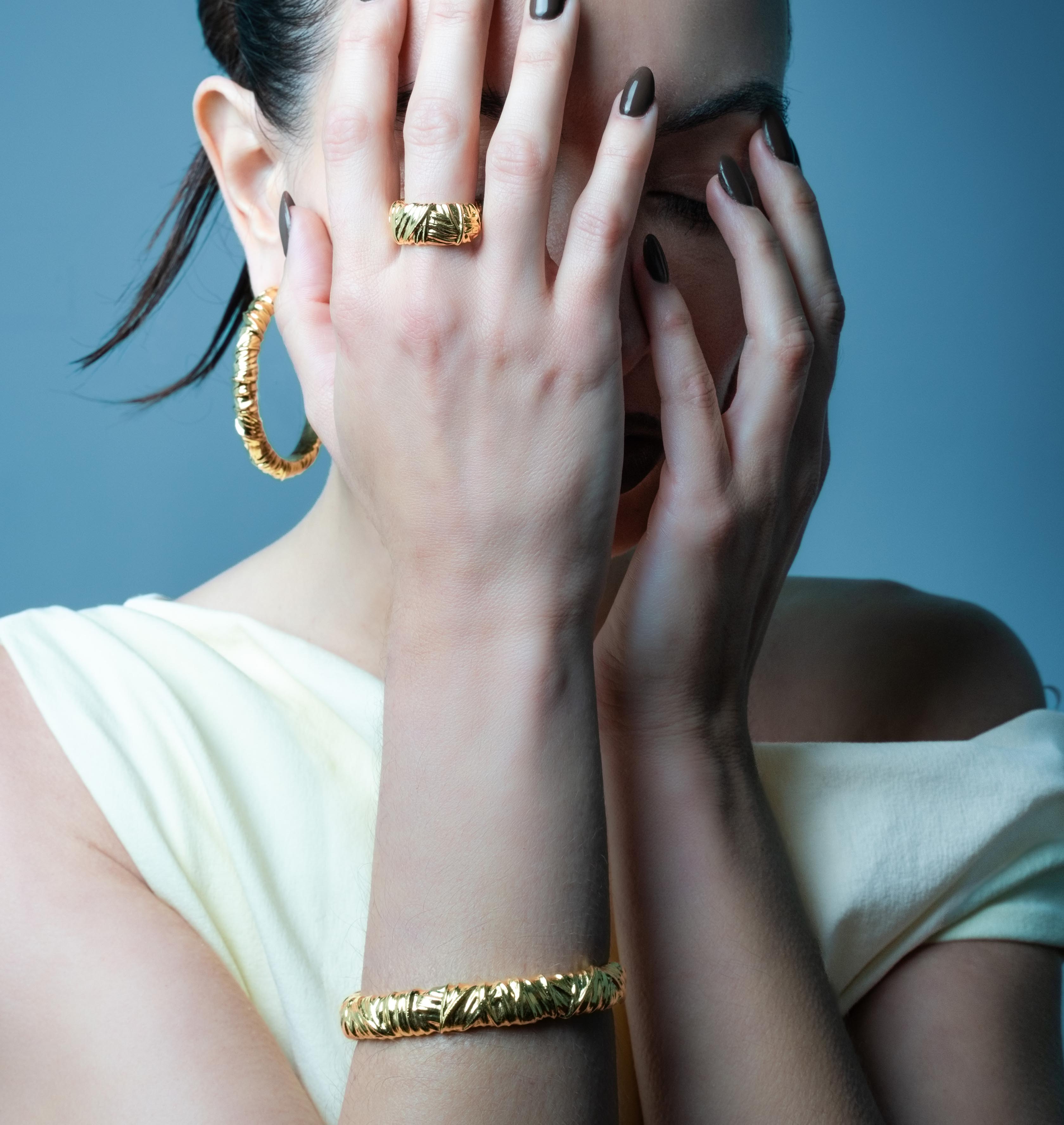 Bracelet Cuff TWYST Gold